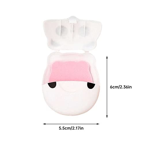 # Panda Travel Portable Soap Travel Soap 120pcs Travel Disposable Camping Soap Cleaning Soap (50 Pieces) (White, One Size) — view 6