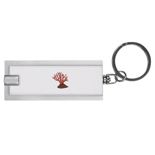 Azeeda 'Red Coral' LED Keyring Torch (KT00047816)