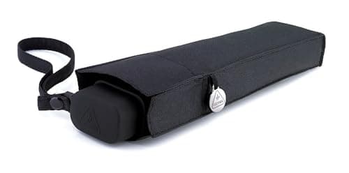 Fulton Miniflat 1 Black Unisex_adult Umbrella Black One Size — view 3