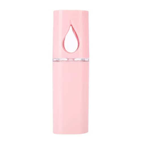 Compact Nano Facial with Cool Mist Spray Function - Handy Hydration Atomization Sprayer for Face - 20ml Travel-Size Blue/Red Indicator — view 5