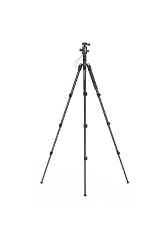 SMALLRIG 72" Aluminum Camera Tripod, Lightweight Tripod & Monopod with Ball Head and Quick Release Plate, Travel Tripods for DSLR, Camera, Phone, Payload 15kg / 33lb - 3935 — view 4