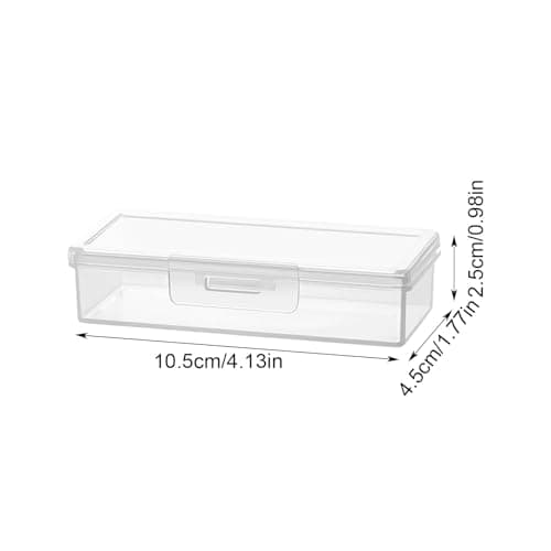 Transparent Cotton Bud Holder, Portable Cotton Swab Dispenser, Dust-proof And Organizer For Jewelry Card Issuance Headphone Cable And Small Items — view 4