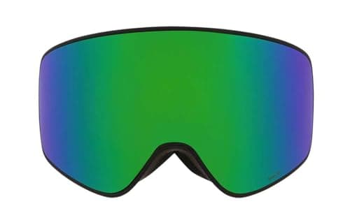 Red Bull Spect RUSH 18GR3 Ski Goggles Matte Black with Brown/Green Mirror Lens Unisex Snow Goggles, 100% UV Protection, Anti-Fog and Anti-Scratch, Helmet Compatible — view 2