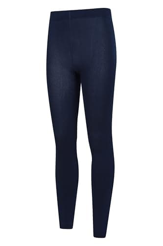 Mountain Warehouse Isotherm Womens Brushed Leggings - Lightweight Ladies Tights, Breathable, Thermal Underwear, Warm - Best for Skiing, Snowboarding Navy S — view 4