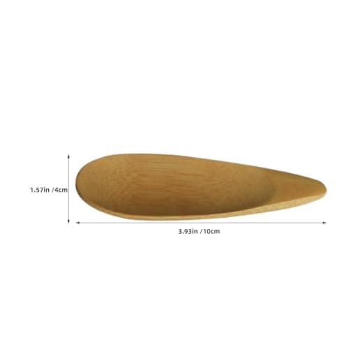 20pcs Bamboo Face Cream Spatula for Creams and Lotions, Beige — view 2