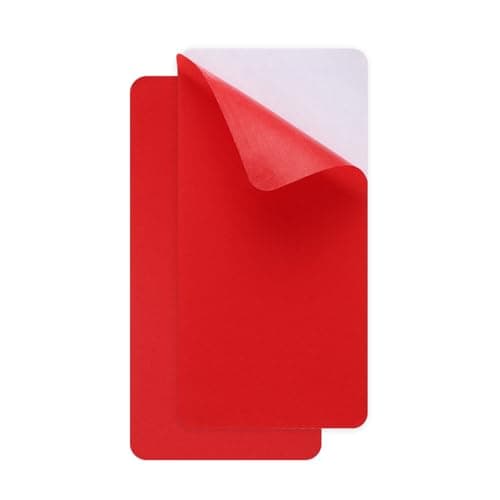 sourcing map 2pcs Repair Patches 10x20cm Self Adhesive Patches Red
