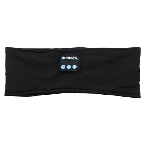 WANGCL Bluetooth Eye Mask Sleep Mask with Bluetooth Headphones Support Play Music Call Answering for Side Sleepers Travel Insomnia Relaxation Meditation Yoga — view 3