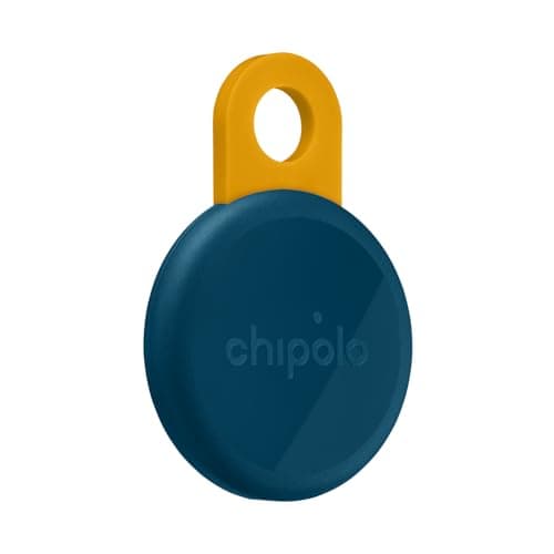 Chipolo LOOP - Rechargeable Bluetooth Tracker for Key and Pocket Location, Compatible with Apple or Google, Call Your Phone & Out of Range Alerts for Android (Limited Edition: Deep Sunset)