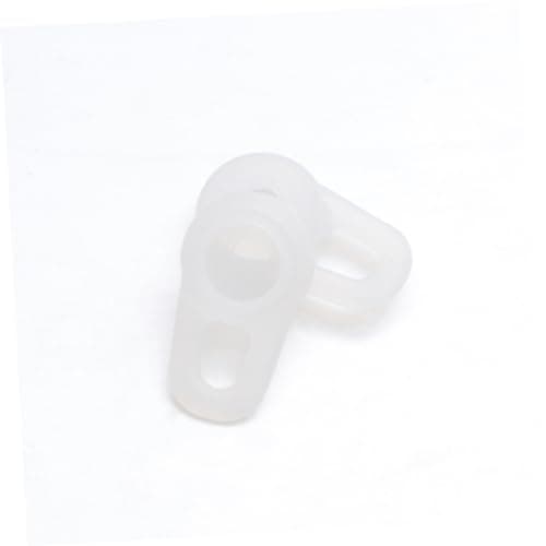 BESPORTBLE 20pcs Silicone Earphone Covers, Protective Earbud Caps for Wireless Earphones, Keep Earbuds Clean, Convenient to Use, White, 20 Pack — view 3