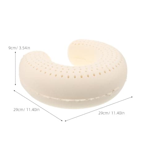 OSOLADY U Shaped Neck Pillow Natural Latex Ergonomic Neck Support Pillow — view 2