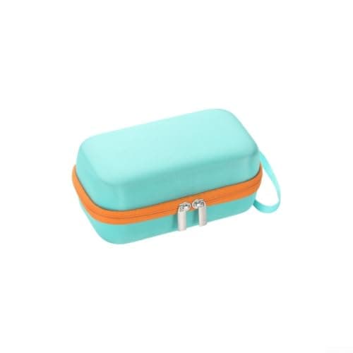 Opatiny Hard EVA Case for 3D Printing Pen - Shockproof Storage Organizer with Mesh Pocket for Filament Refills & USB Charger - Turquoise Travel Carry Bag(Green)