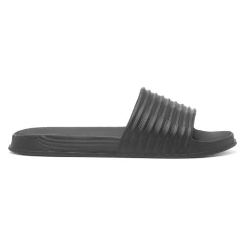 Shoe Zone - Womens Black EVA Slider - Size 3 UK - Black — view 2
