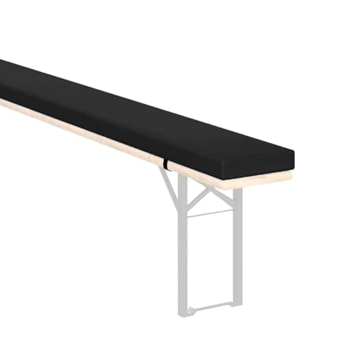 Outdoor Beer Table Bench Cushs 200/180/220/150/110 cm Waterproof & Non-Slip Seat Pad with er & Buckle for Festival Tents 8 Pack 110x23x3 cm