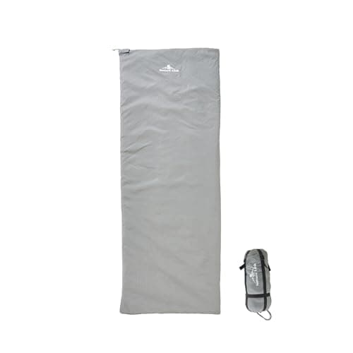 Nature Link Ultralight Backpacking Sleeping Bag 1.77lbs, Warm Weather Sleeping Bag 50℉-63℉, Nylon Shell and Lining, Waterproof, Compact and Lightweight for Backpacking Camping Hiking