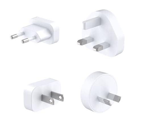 D-Link DCP-651 65W GaN Fast Charger – 2 x USB-C & 1 x USB-A Compact Travel Adapter with Interchangeable Plugs (UK/EU/US/AU) – PD 3.0 & QC 4.0, Multi-Device Charging Block — view 6