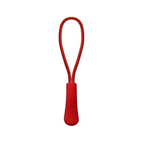 Zipper Pulls Zip Extension Zipper Tag for Clothes Backpacks Traveling Case Handbag Purse Zipper Replacement Tag Tents (Red R2054, 9 Pieces) — view 5