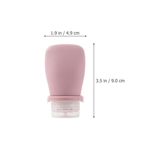 2pcs Leakproof Silicone Travel Bottles 60ml Empty Dispensing Bottles — view 2