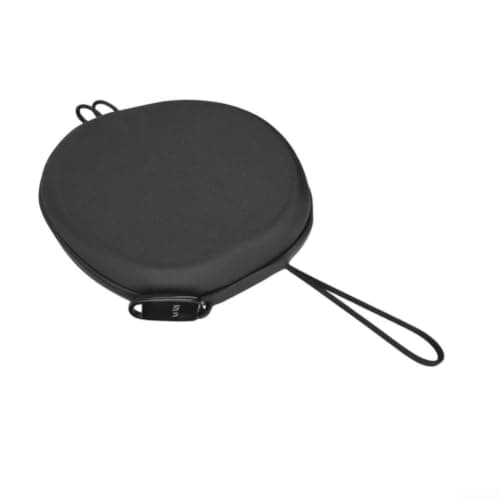 Black Protective Headphone Shell 21x16cm Drop for proof Black