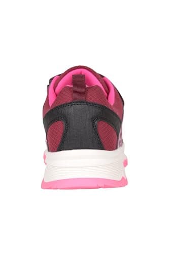 Mountain Warehouse Cannonball Kids Adaptive Shoes Berry 2 — view 3