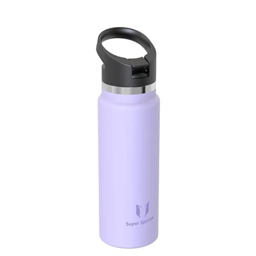 Sparrow Metal Water Bottle 1L Drinks Insulated Water Bottles with Straw — view 2