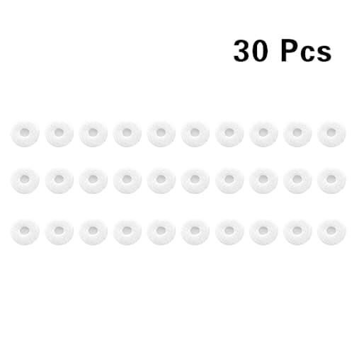 Hangsu 30Pcs Soft Headsets Cotton Covers Earpad for Antislip Flexible Headphone Earphone Cotton Filter 15mm Sponge Ear Cushion Wireless Earbud Protectors — view 5