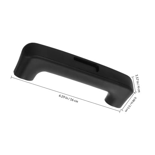 Replacement Luggage Handle for Suitcases, Adjustable Telescopic Black Grip — view 2
