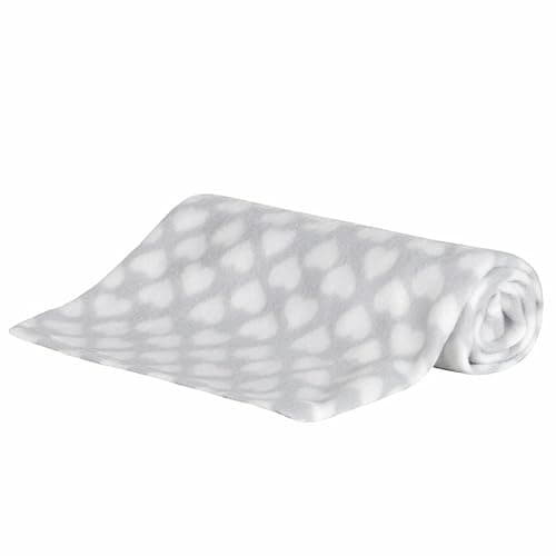 BBsky Set of 3 Baby Boy Girl Unisex Newborn Super Soft Fleece Blankets, Multi Purpose Patterned Crib Car Moses Pram Seat Stroller Cover Travel Home or Just for Gift Idea (Grey) — view 5