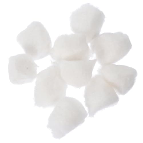 SHINYPASING 12bags Cotton Balls Absorbent for Wound Care for First Aid Supplies Use at Home for Cleaning Emergency Kit Included