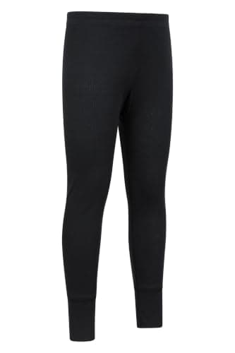 Mountain Warehouse Talus Kids Base Layer Thermal Pants Black 3-4y — view 2
