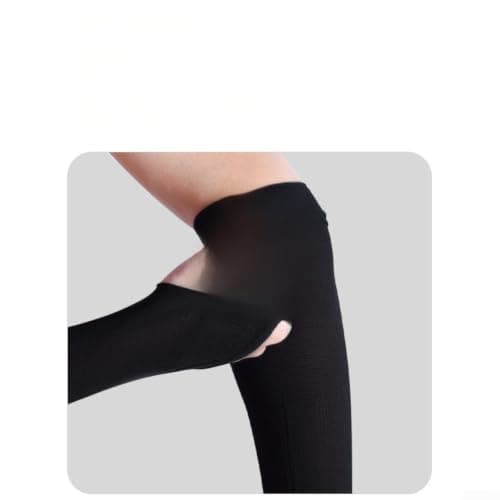Sports Arm Sleeves for Cycling Running Golf Outdoor Use(Straight-leg Black) — view 4