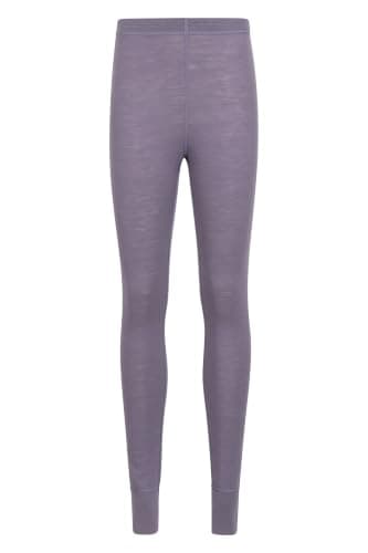 Mountain Warehouse Merino Womens Base Layer Pants Dusky Pu 12 — view 4