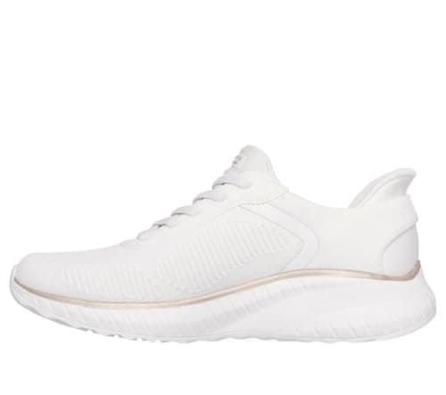 Skechers Women's Slip-Ins Squad Chaos Trainer, White, 9 UK — view 6