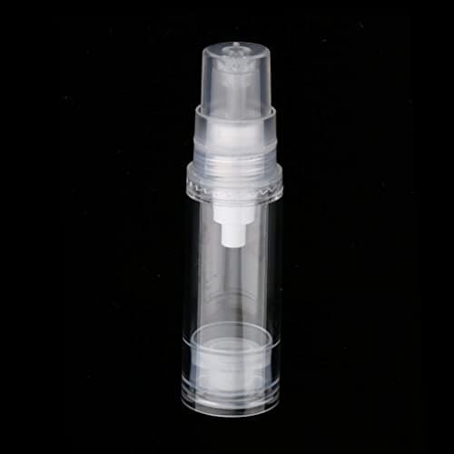 5pcs Airless Pump Bottles for Toiletries, Perfect for Travel. Minimize Waste, Preserve Active Ingredients. 5ml-15ml Sizes. for Skincare, Travel Enth - 5ml — view 2