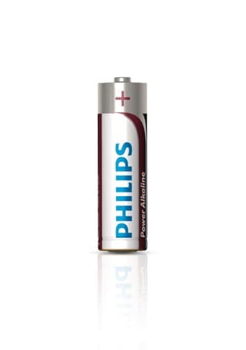 Philips Power Alkaline AA Battery Pack of 4 — view 2