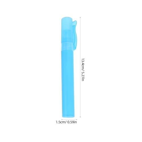 JUMPLAWN 10ml Plastic Spray Bottles Leakproof Refillable Travel Set 10Pcs — view 2