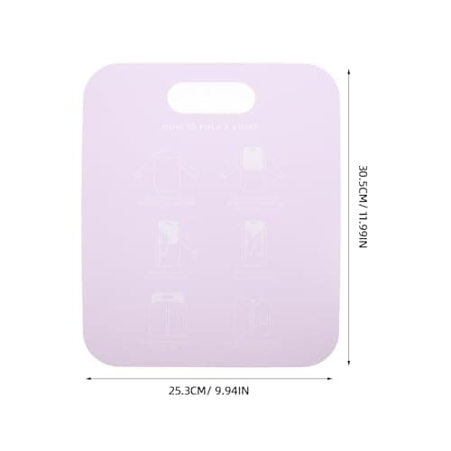 2pcs Laundry Folding Board PP Garment Folder for Closets and Drawers — view 2