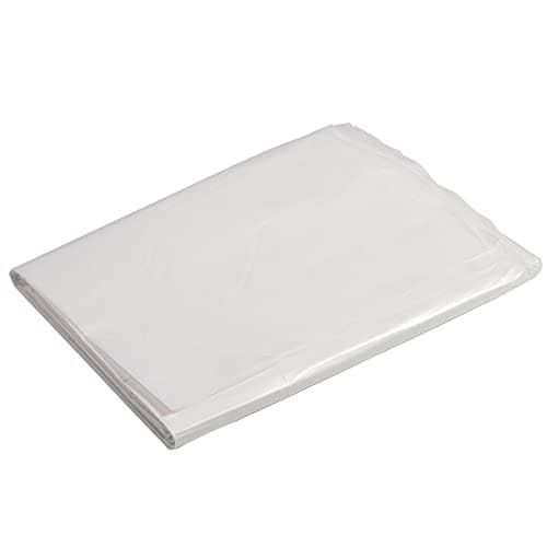 Heavy Duty Polythene Plastic Mattress Cover for Moving - Single Mattress Storage Bag - Waterproof Protection - Reusable Bags for Moving - Dust Sheet for Decorating and Painting — view 2