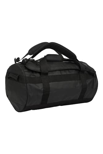 Mountain Warehouse 60L Cargo Bag - Heavy Duty Travel Backpack with Padded Rucksack Straps, 3 Ways to Carry Duffle Bag - Best for Camping, Travelling, Gym Black One Size