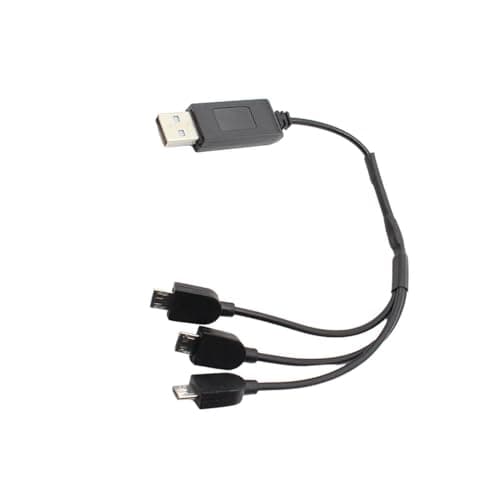 KIXZSAZ RC Model Car Airplane Balance Charger RC Toys USB Charging Cable With Portable Charging USB Charger Can Charge 3 Batteries At Same Time. Light Weight And Portable To Carry. And Durability In — view 2