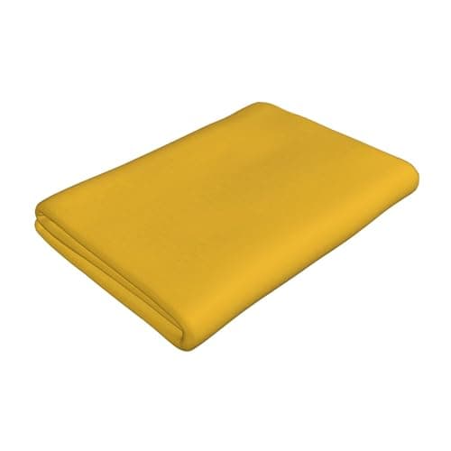 POEZJZW Solid Color Gold Oversized Beach Towels For Travel Quick Dry Towels For Swimmers Bath Towel Sand Proof 27.5 X 55 In — view 3
