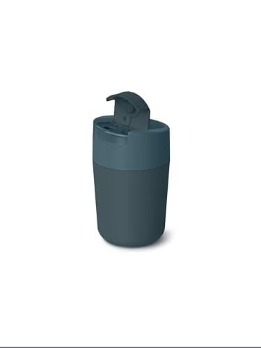 Joseph Joseph Sipp Travel Mug, Hygienic, Leakproof Reusable Mug, Coffee & Tea Cup with Lid - 340 ml (12 fl. oz) - Blue — view 2