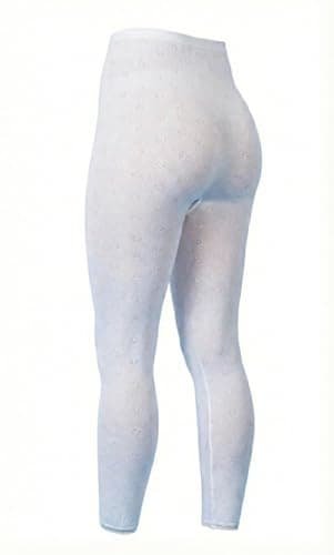 Ladies 100% Cotton Thermal Pants - Women's Thermal Underwear Bottoms — view 2