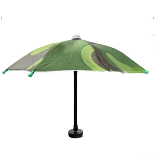 Compact Folding Umbrella 27x22cm Portable Travel Size(Black) — view 5