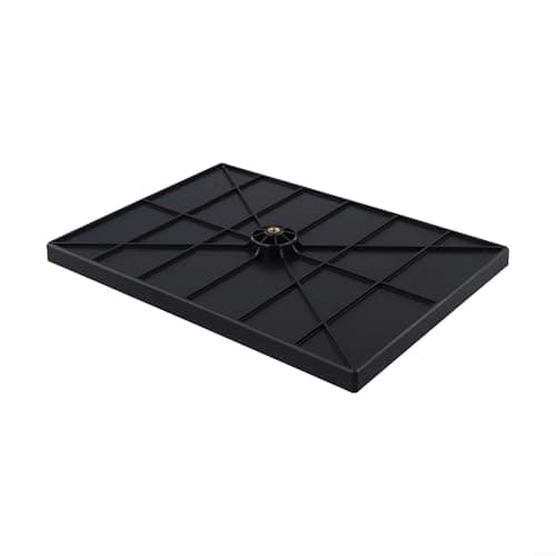 Tripod Mounting Tray for Projector - Equipment Platform Holder with 1/4 Inch Screw Adapter, Lightweight Plastic Stand for DJ, Studio, and Travel Use — view 3