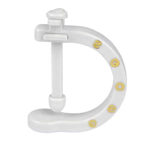 Portable Manual Massage Tool with Knob Massage for Foot, White
