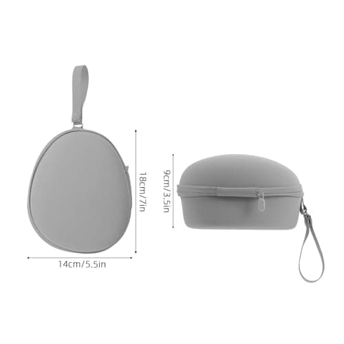 Travel Neck Pillow Storage Bag, Waterproof EVA Zipper Case — view 2