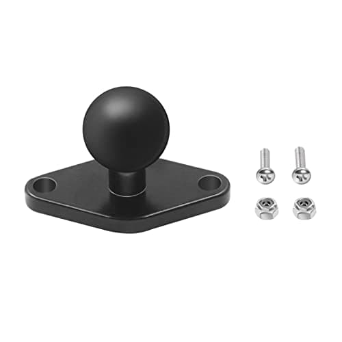 Motorcycle Mobile Phone Holder Mounts Fixed 25mm Rubber Ball For Head Adapter Motorcycle Mount Base Plate Accessorie 25mm Ball Mount Base Phone — view 2