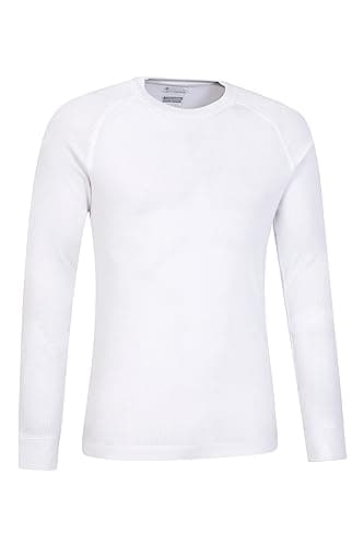 Mountain Warehouse Talus Mens Isotherm Base Layer Top White (R L — view 4