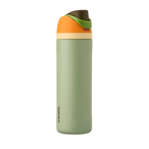 Owala FreeSip Insulated Stainless Steel Water Bottle, 710ml, Camo Cool