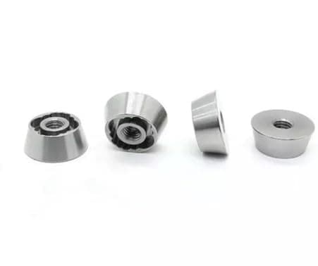 4 x M8 Fits TentBox/Roof Tent - Anti-Theft HIGH Security Nuts Tamperproof Lock Nut Set — view 6
